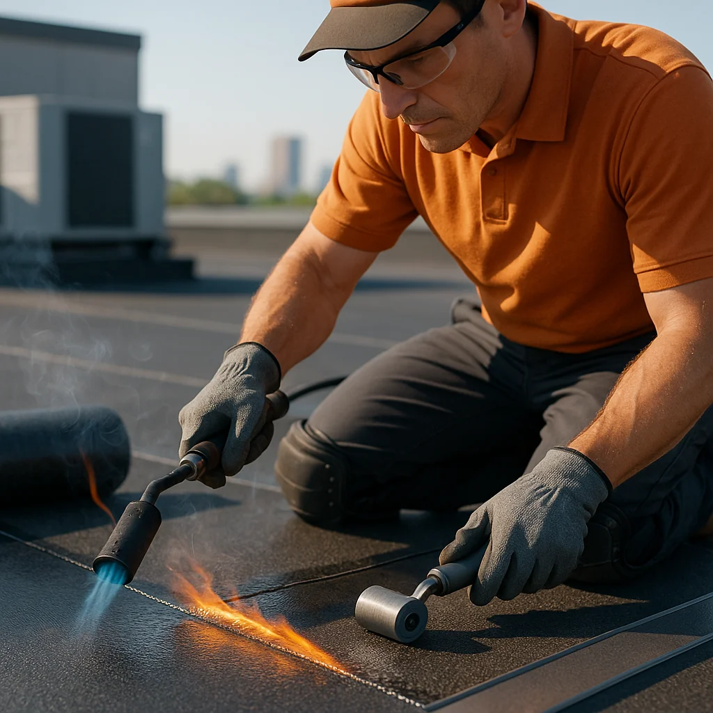 Olympia Roofing modified bitumen installation services - Olympia
