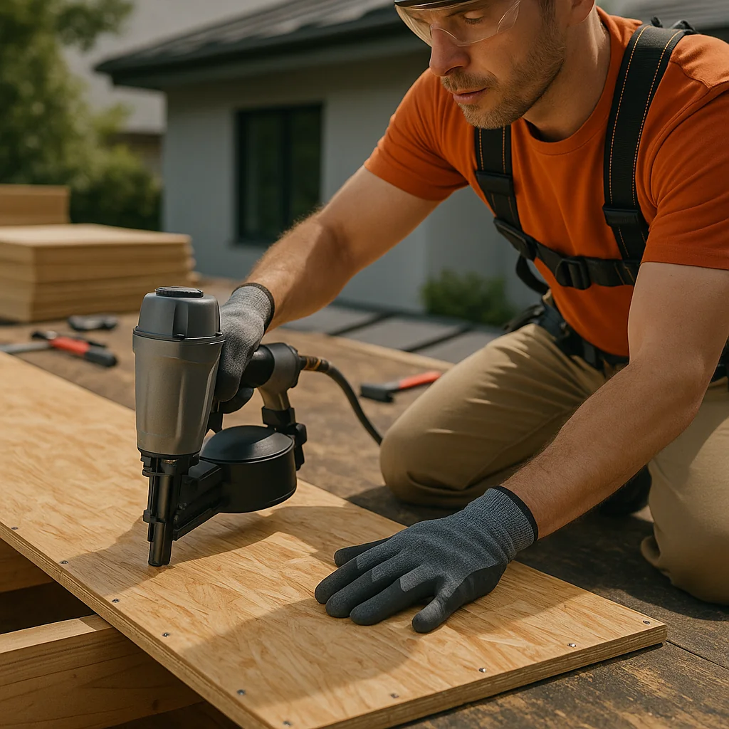 Olympia Roofing decking/sheathing replacement services - Olympia